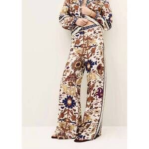 NEW BASH vlyde wide-leg pants in ecru